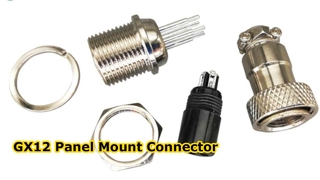 GX12 GX16 GX20 GX 25 موصلات قابس ومقبس الطيران