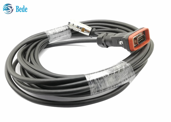 كابل HUAWEI AISG المقاوم للماء من DB9 إلى M16 8 دبوس أنثى بطول 5 أمتار