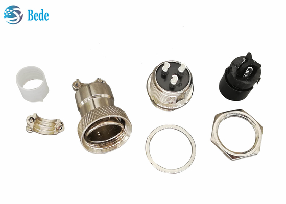 التعميم Gx16 3 دبوس الموصل ومجموعات المقبس 16MM تصاعد الجبهة
