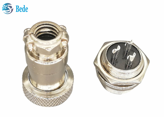التعميم Gx16 3 دبوس الموصل ومجموعات المقبس 16MM تصاعد الجبهة