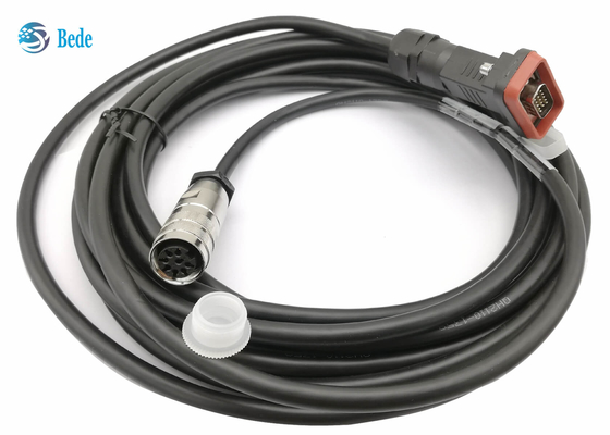RET Control Jumper AISG Cables DB15 ذكر إلى AISG 8 دبوس أنثى 6 متر