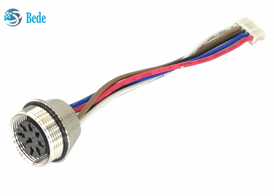 اتصالات الإناث إلى 5 دبابيس تجعيد محطة كابلات AISG RET AISG IP67 لوحة خلفية تصاعد