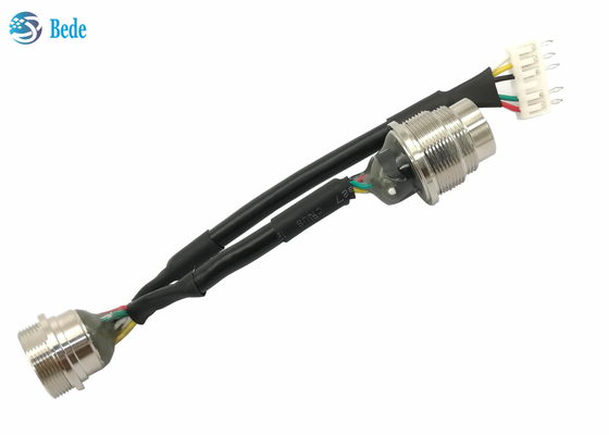 22AWG سلك قياس الكابلات RET ذكر إلى أنثى AC 500V مع قابس SCN2.54-6P