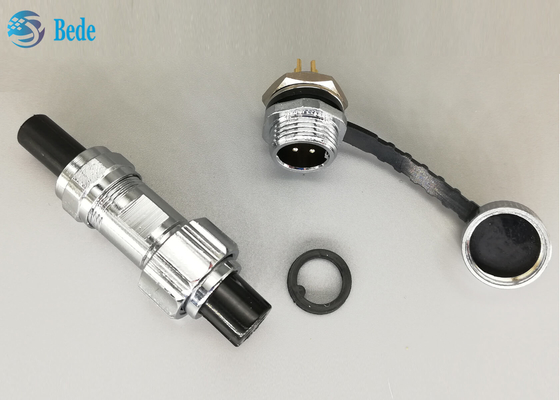IP68 M16 لوحة موصلات دائرية مقاومة للماء 6 ~ 10 دبوس 4A 200V
