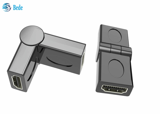 ذكر إلى أنثى مقرنة HDMI دوارة 90180270 زاوية 360 درجة قابلة للتعديل ثلاثية الأبعاد 4K