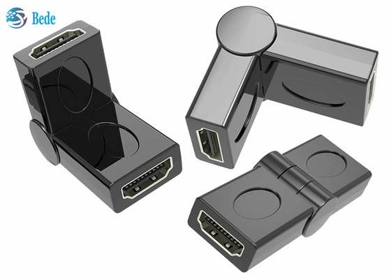 ذكر إلى أنثى مقرنة HDMI دوارة 90180270 زاوية 360 درجة قابلة للتعديل ثلاثية الأبعاد 4K