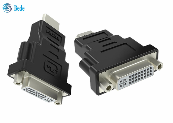 DVI أنثى إلى HDMI ذكر محول ثنائي الاتجاه DVI-I 24 + 5 Port Converter