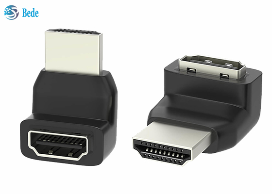 محول HDMI 270 درجة الزاوية اليمنى HDMI ذكر إلى أنثى L محول يدعم 3D 4K
