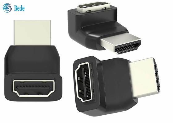 محول HDMI 270 درجة الزاوية اليمنى HDMI ذكر إلى أنثى L محول يدعم 3D 4K