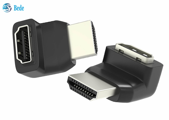 محول HDMI 270 درجة الزاوية اليمنى HDMI ذكر إلى أنثى L محول يدعم 3D 4K