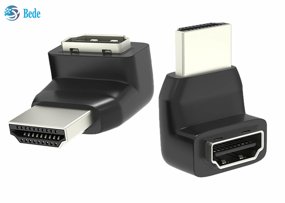 محول HDMI 270 درجة الزاوية اليمنى HDMI ذكر إلى أنثى L محول يدعم 3D 4K