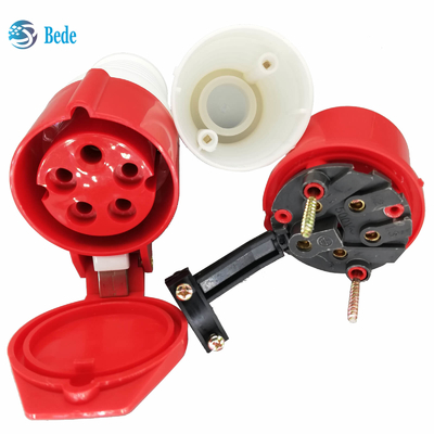5 دبابيس التوصيل الصناعي والمقبس موصل الطاقة الصناعية IP44 AC380-415V 16A