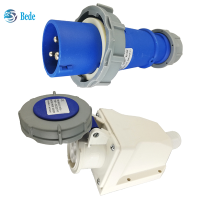 IP67 المقابس والمدخلات ذات التيار العالي 32Amp 220 ~ 250V مع OEM / ODM