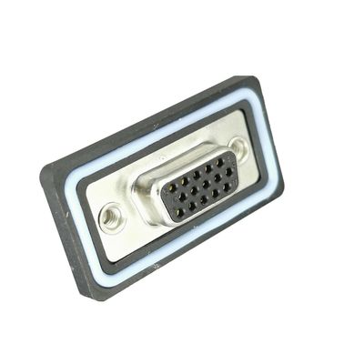D-SUB 15PIN رابط إناثي 500 فولت تعديل الجهد الإلكتروني جهاز توصيل مقاوم للماء