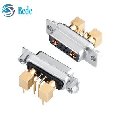 7W2 D-Sub Coaxial الزاوية اليمنى / الدبوس المستقيمة