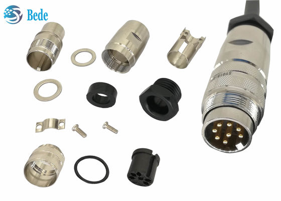 رابط دائري 8PIN AISG رابط Amphenol C485 مقاوم للماء