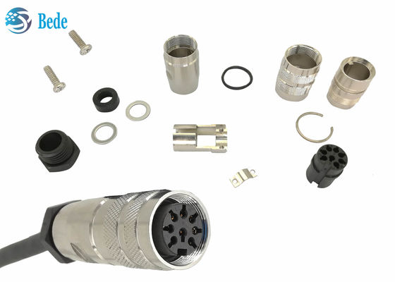 رابط دائري 8PIN AISG رابط Amphenol C485 مقاوم للماء